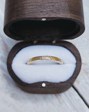 Load image into Gallery viewer, PORTHLEVEN STORM Wedding Ring in 18ct Gold or Silver by South Jewellery