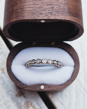 Load image into Gallery viewer, ETHEREAL Full Wedding Ring - Certified 1.3mm Ocean Sourced Diamonds 0.20ct in 18ct Gold, 9ct or Silver
